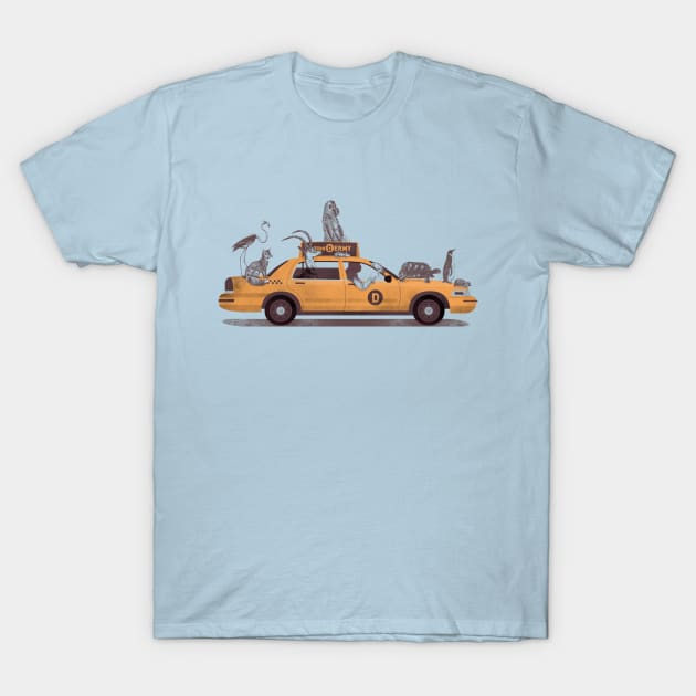 1-800-TAXI-DERMY T-Shirt by Jacques